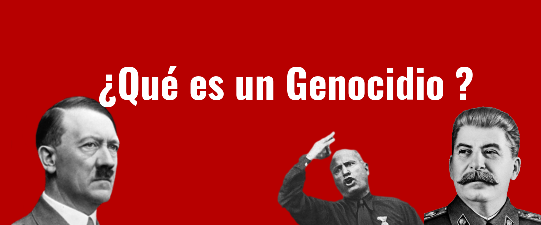 ¿Qué es un genocidio?